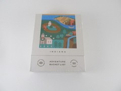 Reach International Outfitters Indiana Adventure Bucket List Scratch-Off Cards