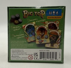 Big Top Fast Paced Auction Game for 3 to 4 Players Ages 11 Years and Up ~ Sealed