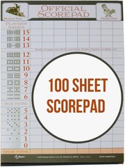 Compact 8.25″ x 5.5″ Scoring Sheets for Mexican Train & Chicken Foot Dominoes