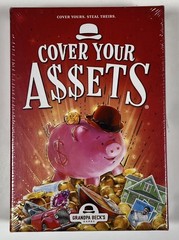 Cover Your Assets Card Game by Grandpa Beck’s Games NEW SEALED Family Fun 2-6