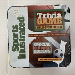 Sports Illustrated Multi Sport Edition Trivia Game New Sealed In Tin 1998