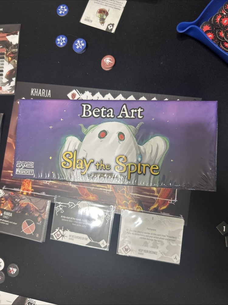 Slay The Spire The Board Game – Beta Art Pack. SEALED KS Exclusive