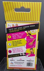 Taco Cat Goat Cheese Pizza Party Card Game Fun For All Ages Boxed
