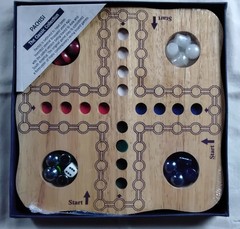 The Classic Collection PACHISI Racing Board Game New in Box & Plastic
