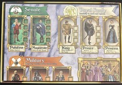 COURTIER Board Game Wield Influence in the Royal Court of TEMPEST Complete VG