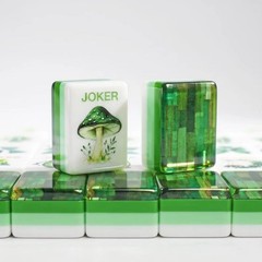 Forest Wizard Pearls Mahjong Set Of Tiles American Mahjong Mahj Oh My Line Set