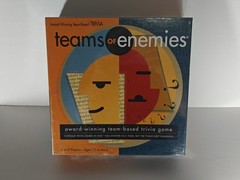 TEAMS OF ENEMIES Award Winning Team Based Trivia Game Ages 12 And Up