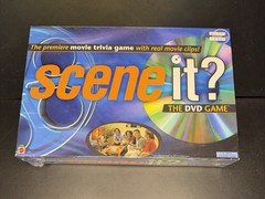 Scene It ? The DVD Mattel Board Game Movie Trivia Game NEW cello sealed gift
