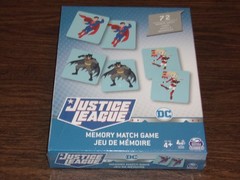 NIB 2021 DC Comics Justice League Memory Match Game By Spin Master Games