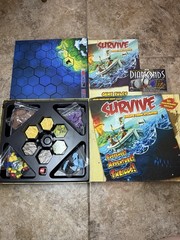 COMPLETE Survive Escape From Atlantis 30th Anniversary Board Game – Stronghold