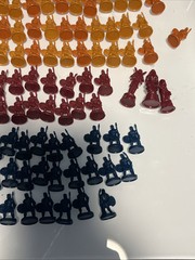 Risk GodStorm Board Game Various Soldiers Parts Pieces Replacement Large Lot