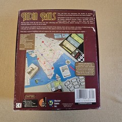 Vintage 1998 Mayfair Games Inc India Rails Board Game Train Theme Complete #489