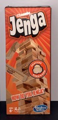 Hasbro Jenga Genuine Hardwood Family Strategy Game Ages 6+ Complete A2120 2019