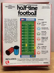 Half Time Football Game (1979, Lakeside) Complete, Very Good Condition No. 8294
