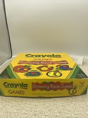 Crayola Drawing Race Game 2-8 Players Age 3 & Up Complete
