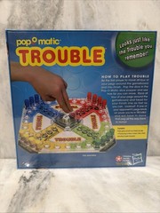 Trouble Pop-O-Matic Board Game Family Game Night Dice Roller NEW