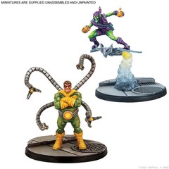 Marvel Crisis Protocol Spider-Foes Affiliation Pack – Kraven Lizard Doc Ock NEW