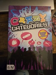 Crazy Categories Game, NEW/Sealed, 10+, 2+ Players, Rapid Responses/Fun