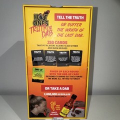 Hot Ones Truth or Dab The Game Hot Sauce Included Ages 17+🌶️ NIB Challenge Game