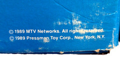 VTG 1989 “MTV Remote Control” Trivia Board Game Pressman used 80’s Music