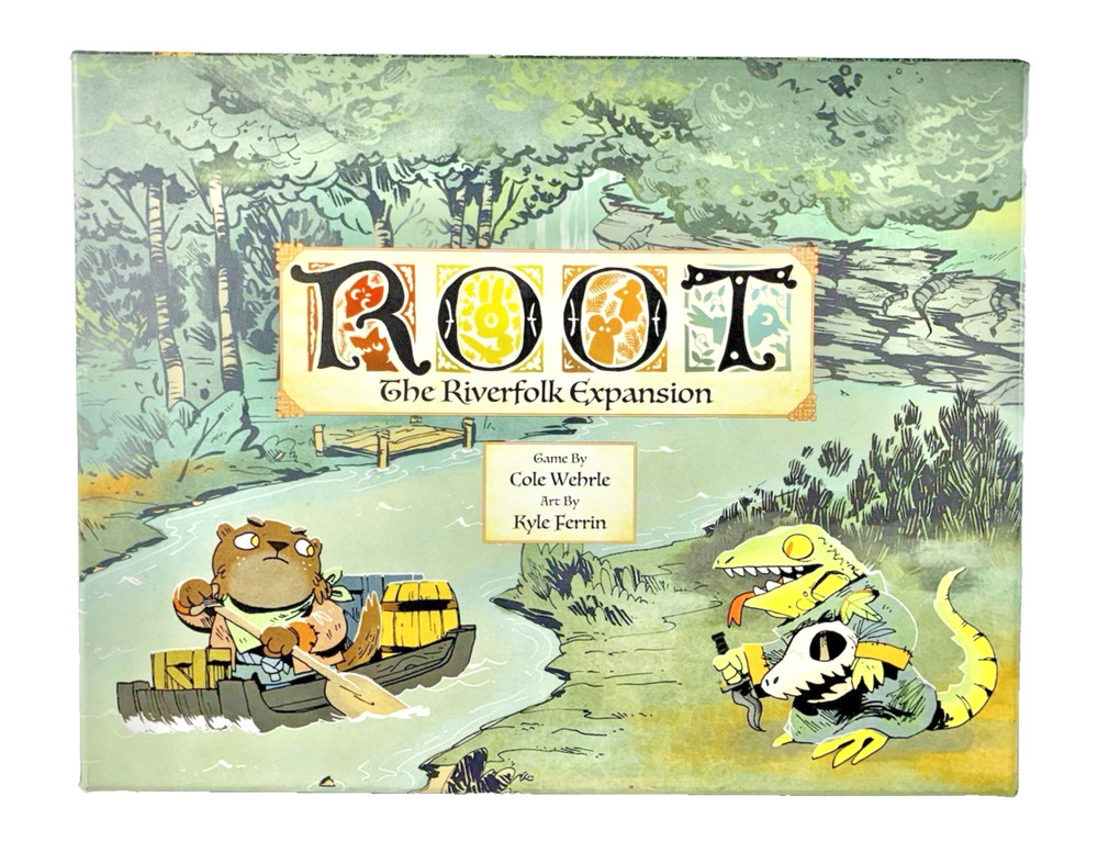 Root: The Riverfolk Expansion Leder Games 2020 Incomplete Parts