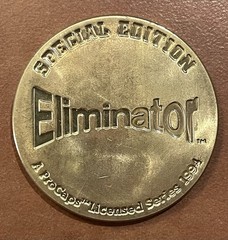 1994 Bad Boy Club Special Edition Pog Eliminator Slammer Solid Brass