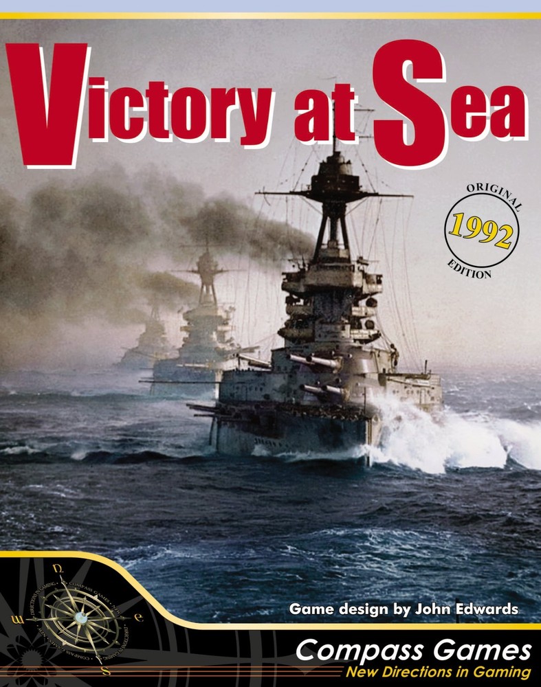 VICTORY AT SEA ORIGINAL 1992 EDITION BOARD GAME COMPASS GAMES 1147 NEW & SEALED
