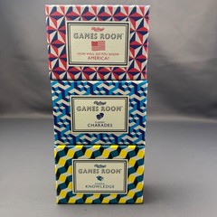 Ridley’s Games Room 3-in-1 Trivia Set General Knowledge Charades America Quiz