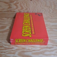 Vintage 1991 Cadaco 681 Screen Challenge Movie Trivia Board Game NEW Sealed NIP