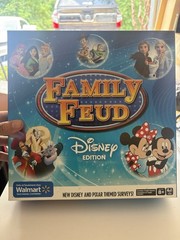 Family Feud Disney Edition Board Game Exclusive Spin Master 2021 Complete