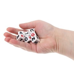 TDC Games Campbell’s Alphabet Dice Word Game