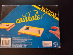 5 Family Games NEW Tabletop Coinhole, Djeco (French), Pyramid Puzzle, Chit Chat