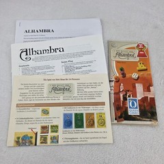Alhambra Board Game Queen Games 2003 Complete Spiel Des Jahres Winner German