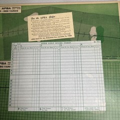 APBA Professional Golf Game