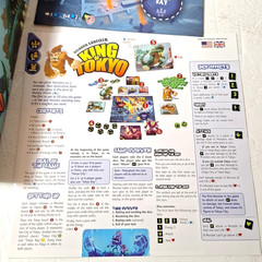 King of Tokyo Board Game By Richard Garfield 2014 Iello 2-6 Players Ages 8+ 2014