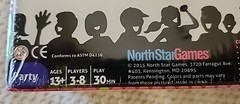 Say Anything NorthStar Party Game Ages 13 and up 3 to 8 Players 30 Min Playtime