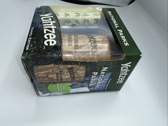 Hasbro Yahtzee National Parks Travel Edition Indoor/Outdoor New In Damaged Box