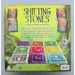 Gamewright Shifting Stones Board Game Multicolor Tiles and Tactics Strategy Game