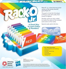 RACK-O JR Card Game – Family Game Night Kids 8+ & Adults