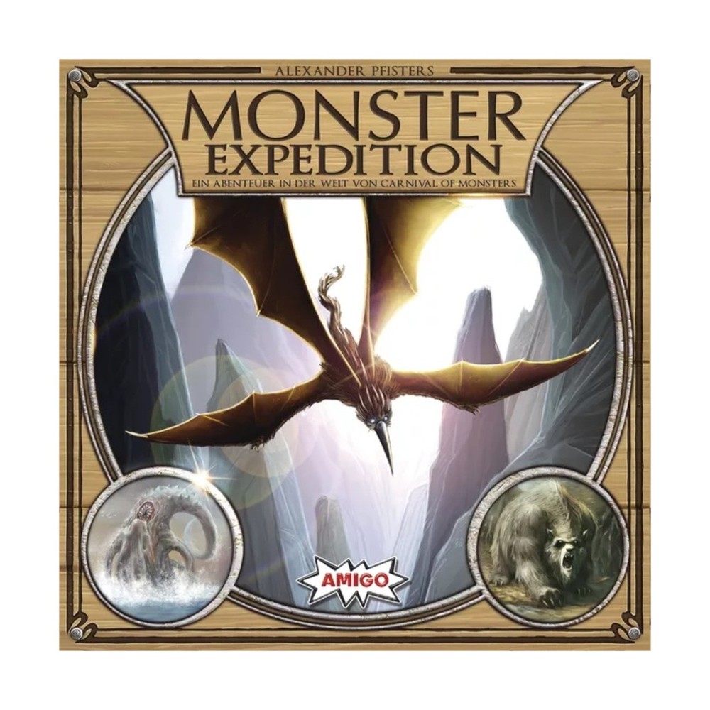 Amigo Games Dexterity Game Monster Expedition (German Ed) Box VG+/EX