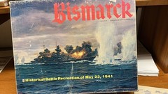 Bismarck Avalon Hill Strategy Board Game 1979 Open Box New Unpunched WITH EXTRAS