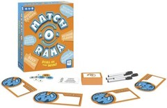 Match-O-Rama Family Board Game Press-Your-Luck Fast Paced Party Game Brand New