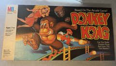 1982 Milton Bradley Donkey Kong Board Game Nintendo Complete Minus 1 Sticker