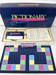 Pictionary 90s Classic Board Game 1993 Quick Draw Vintage Family Game Night VGUC