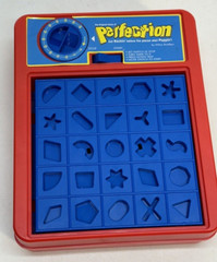 Perfection Game Beat The Clock Storage On Back 2008 Hasbro Complete Tested
