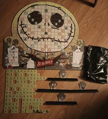 Hasbro Scrabble Tim Burton Nightmare Before Christmas Edition Missin Instruction