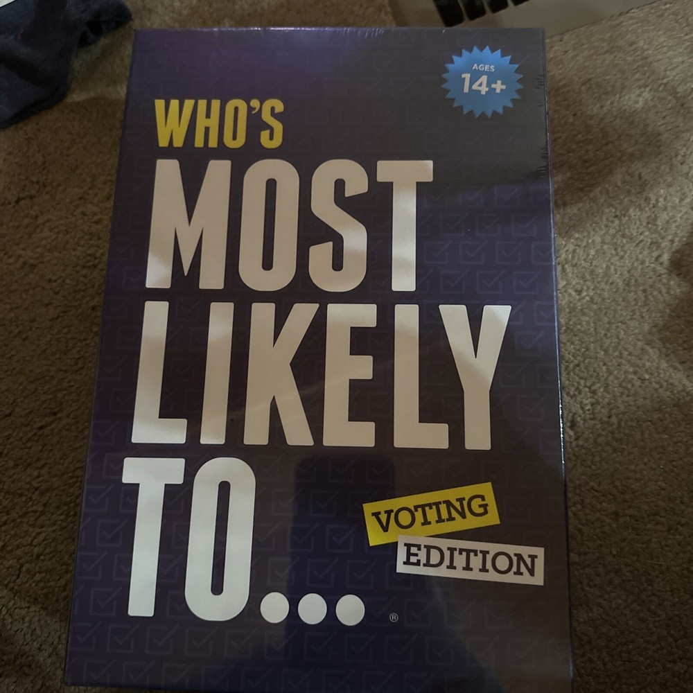 Who’s Most Likely to… Voting Edition [A Party Game] for Friends and The Whole