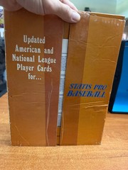 1988 Update Avalon Hill Statis Pro Baseball Player Game Cards Unpunched