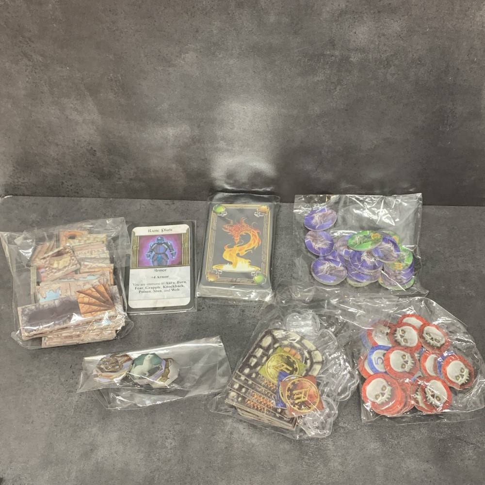 Descent Journeys in the Dark REPLACEMENT CARDS & TOKENS ONLY See Description