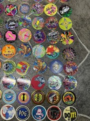 Lot of 106 Various Brands Pog , Slammer Whammers , Cybot Kaps
